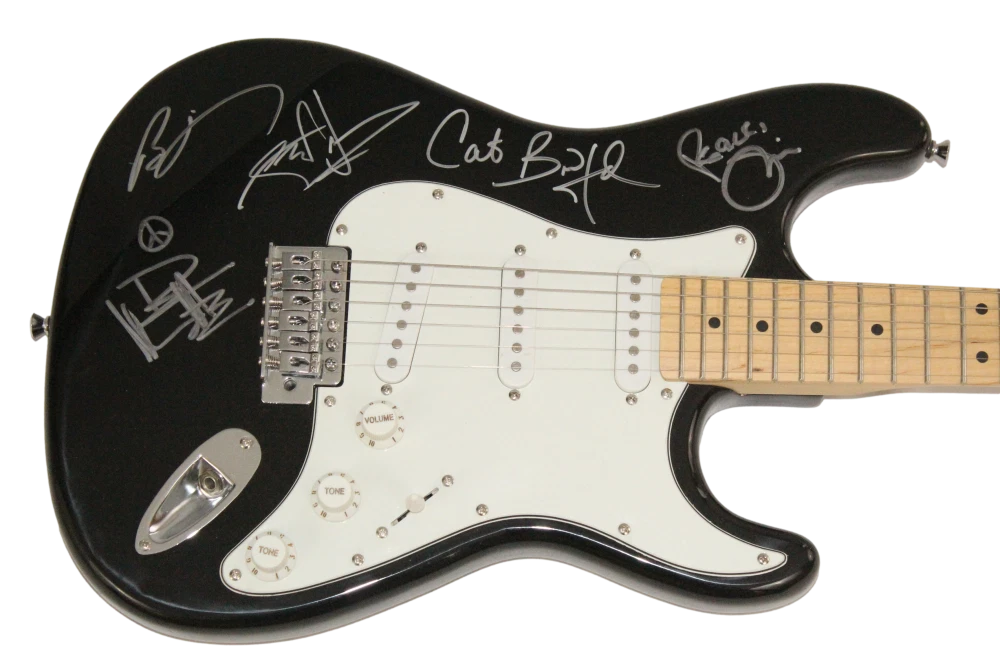 Dave Matthews Band x5 Signed Autograph Guitar - Dave Boyd Carter Stefan Tim JSA