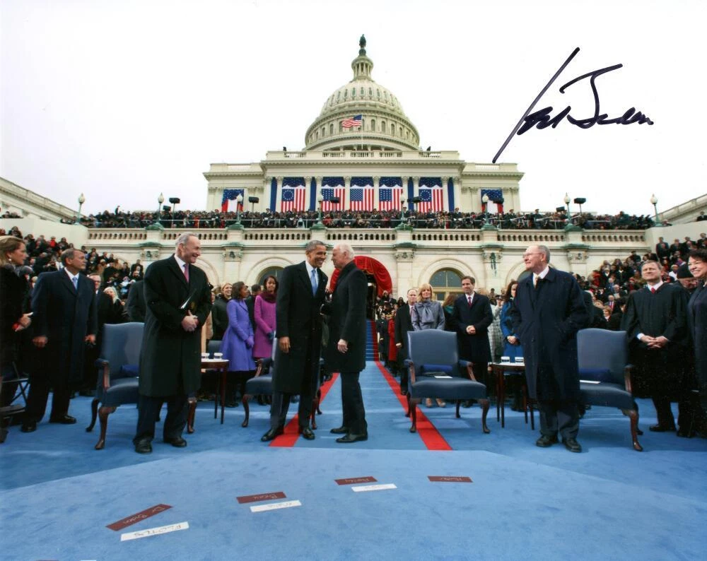 President Joe Biden Signed Autograph 8x10 Photo - Inauguration Day w/ ACOA COA