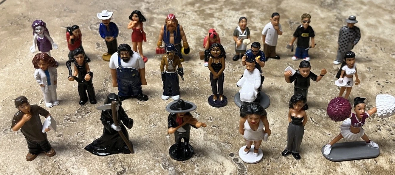 Lil Homies Mixed Series Lot Of 24 Collectible Action Figures B9