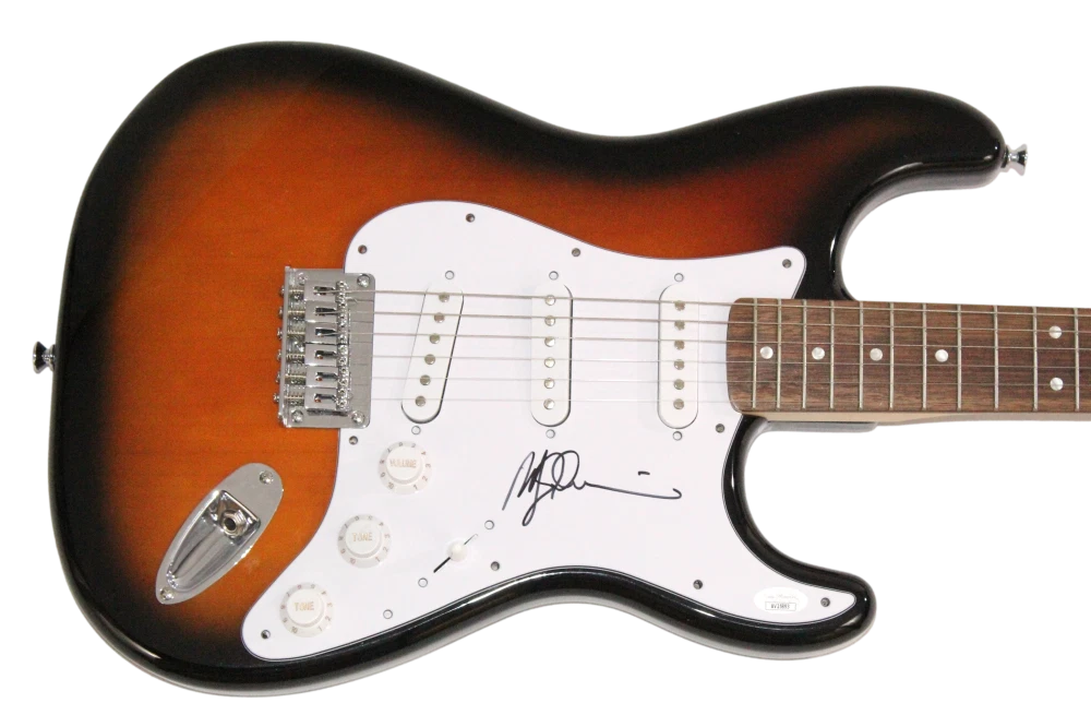 Marty Friedman Megadeath Signed Autograph Fender Electric Guitar w/ JSA COA