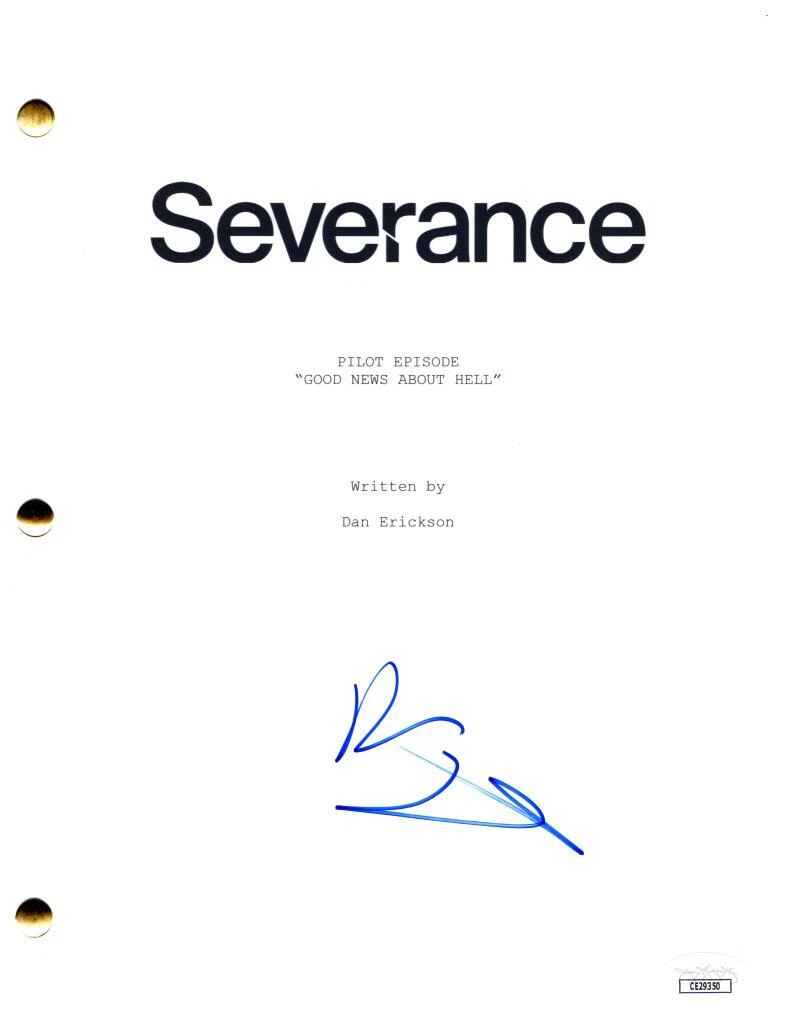 Ben Stiller Signed Autograph Severance Full Pilot Script Screenplay w/ JSA COA