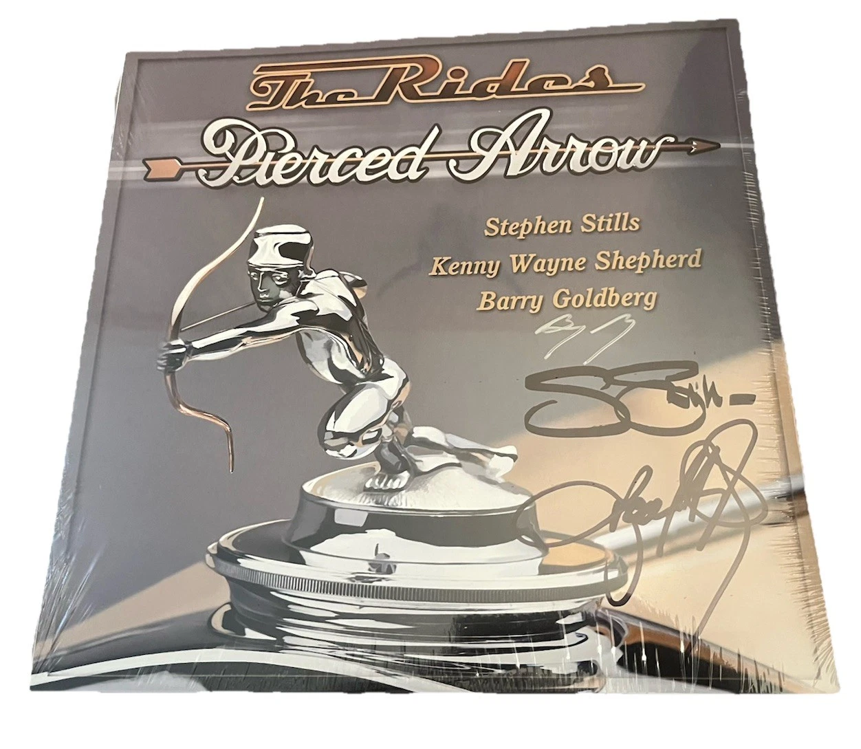 The Rides Stephen Still Kenny Wayne Shepherd +1 Signed Auto'd LP BAS Guaranteed