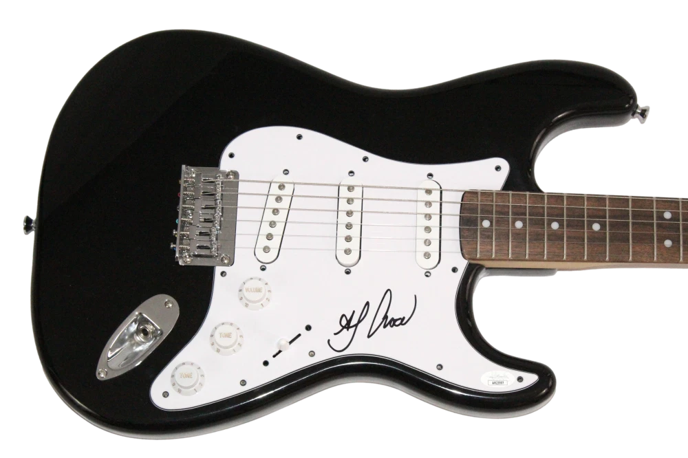 AJ Croce Signed Autograph Fender Full Size Fender Electric Guitar w/ JSA COA