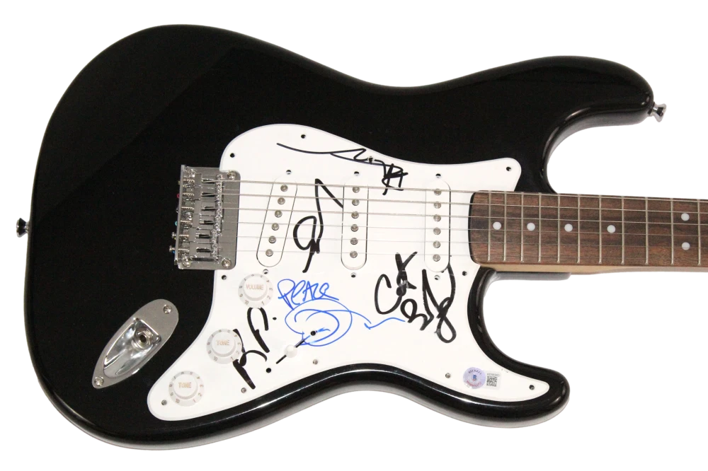 Dave Matthews Band x5 Signed Autograph Guitar Dave Boyd Stefan Carter Tim w/ COA