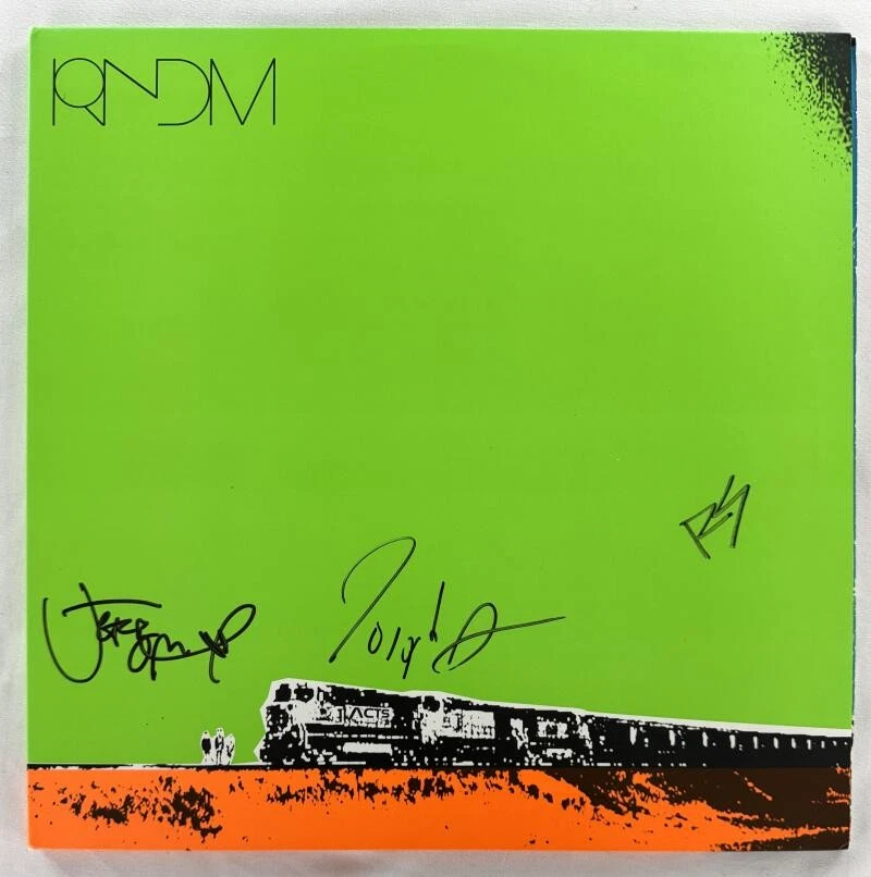 Jeff Ament Pearl Jam +2 Signed Autograph Album Vinyl Record RNDM Acts w/ JSA COA