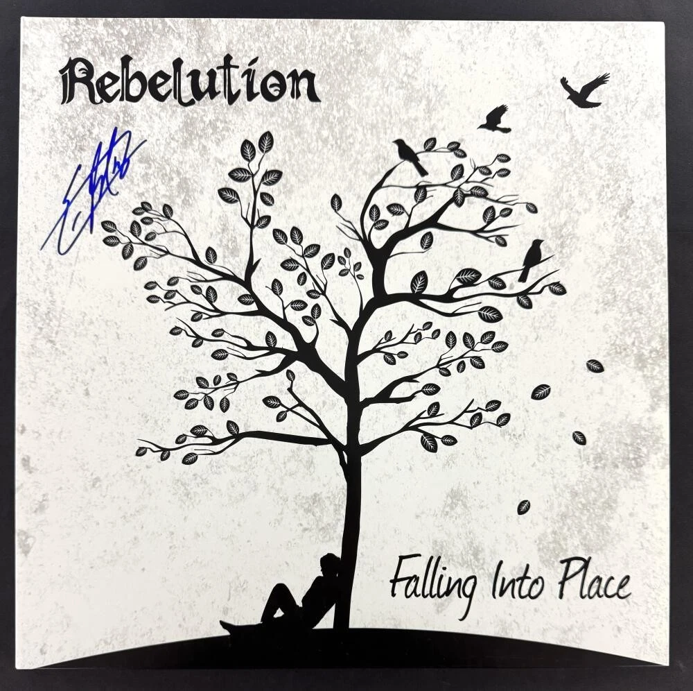 Eric Rachmany Rebelution Signed Autograph Album Record - Falling Into Place JSA