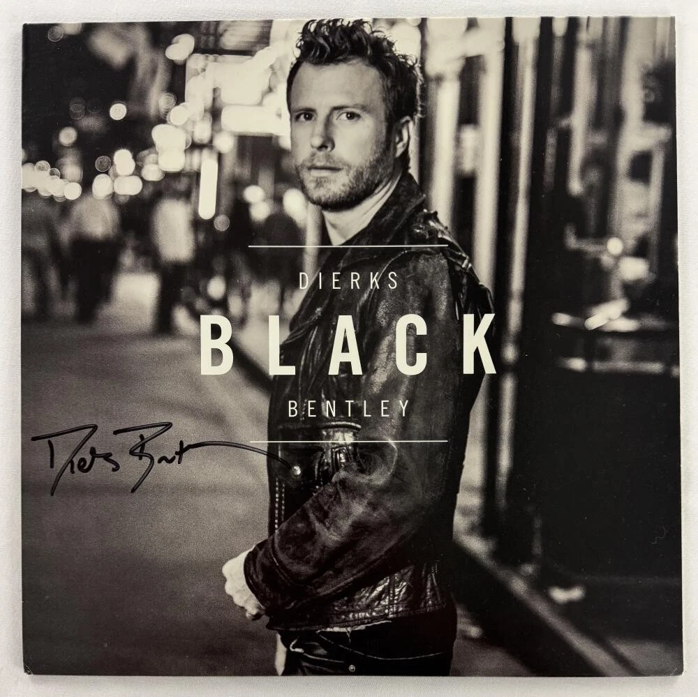 Dierks Bentley Signed Autograph Album Vinyl Record LP - Black w/ JSA & ACOA COA