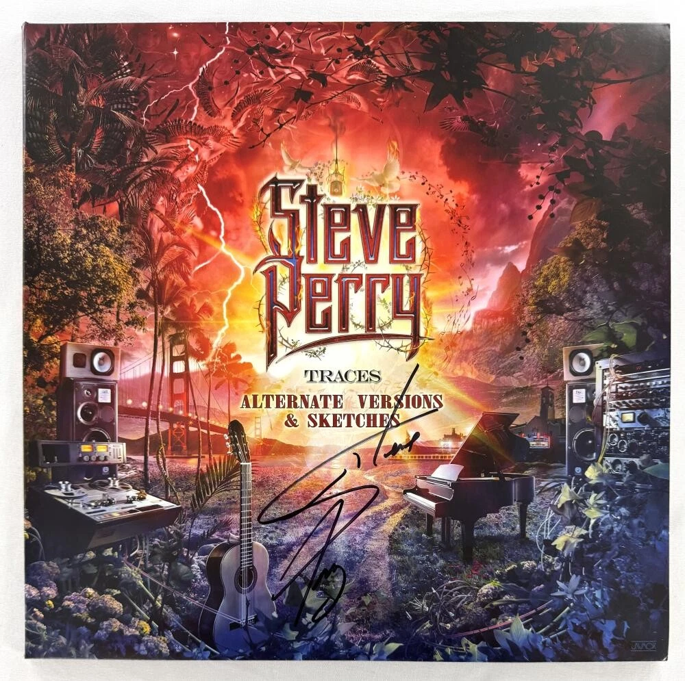 Steve Perry Journey Signed Autograph Album Vinyl Record LP w/ JSA COA