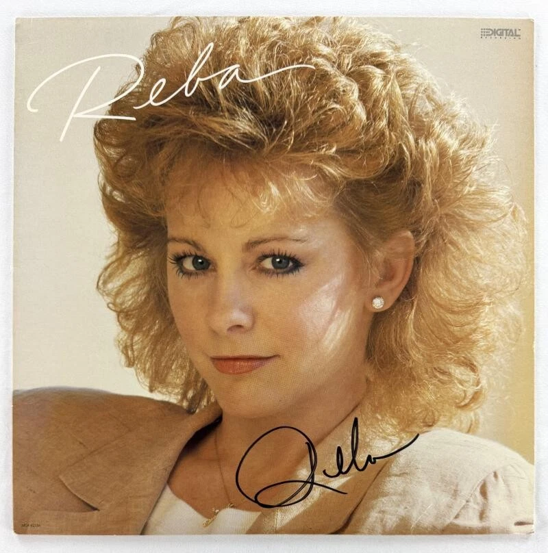 Reba McEntire Signed Autograph Album Vinyl Record LP - Queen of Country JSA COA