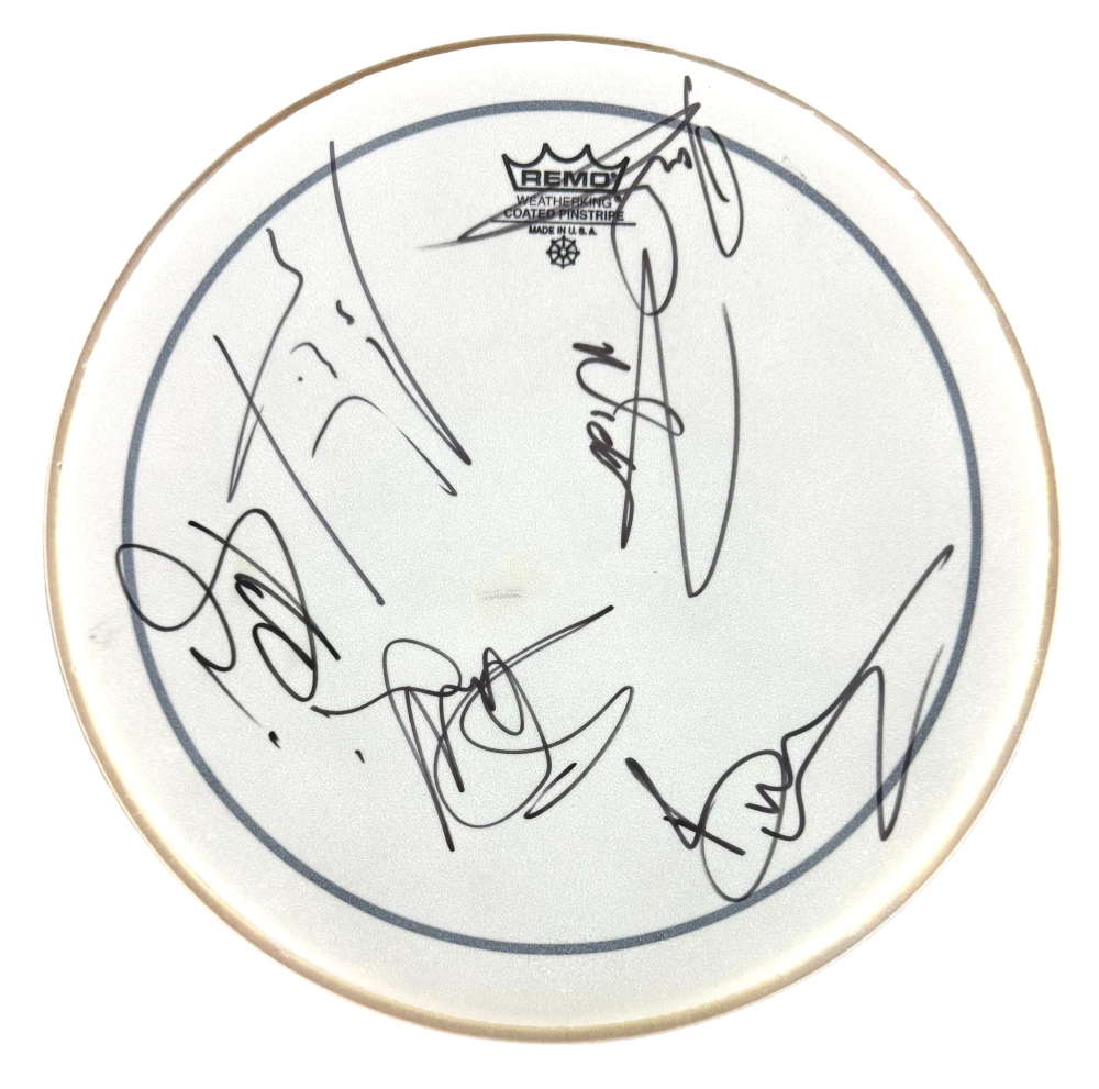 Iron Maiden Band Signed Autograph 12