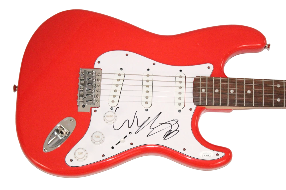 Wyclef Jean Fugees Signed Autograph Fender Electric Guitar - The Score JSA COA