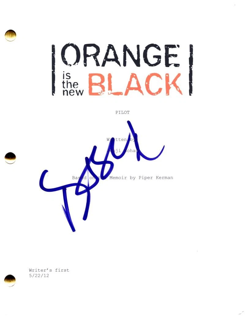 Dascha Polanco Signed Autograph Orange is the New Black Full Pilot Script - Daya