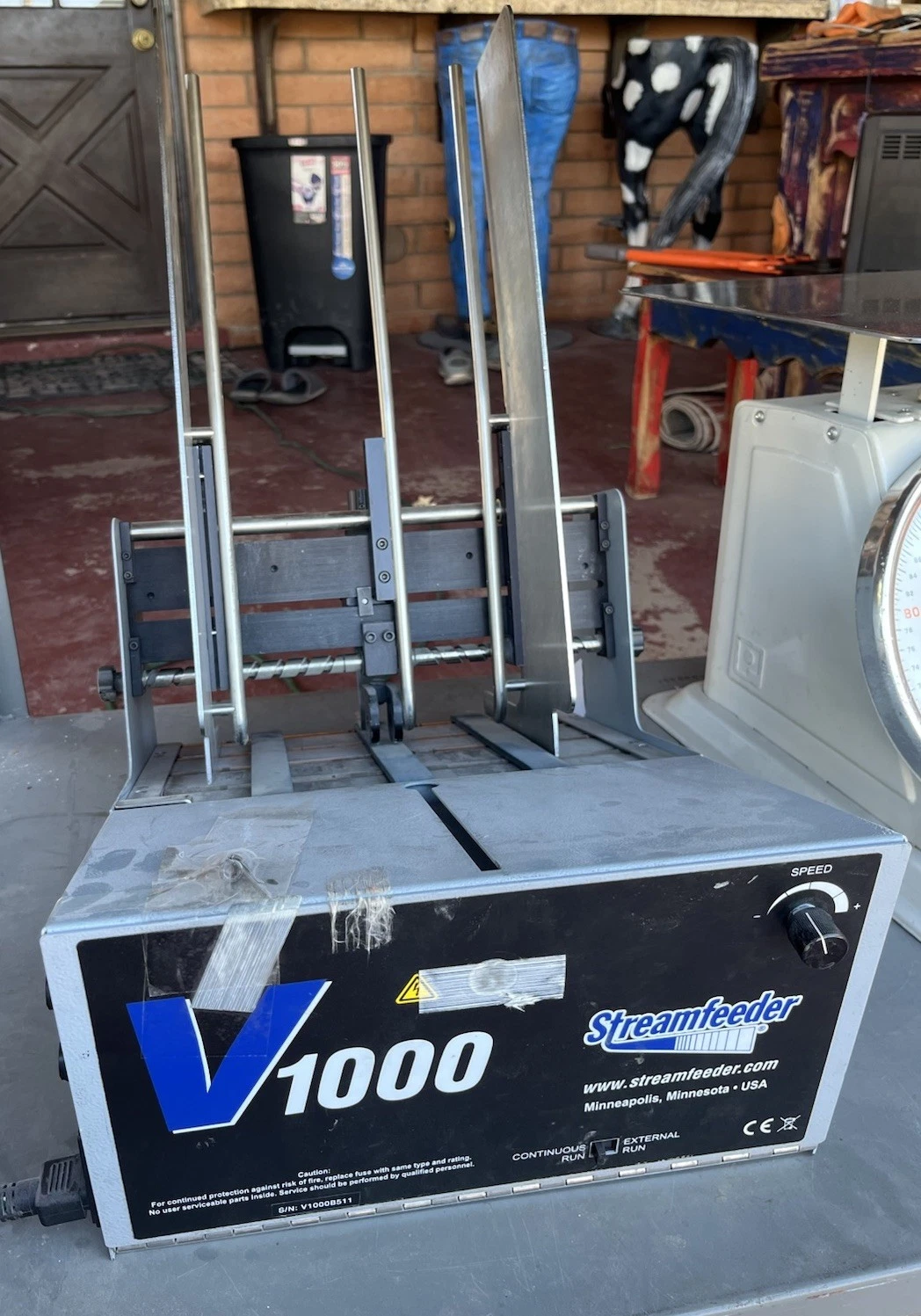 Streamfeeder V1000 High Speed Inkjet Tabber Feeder Tested