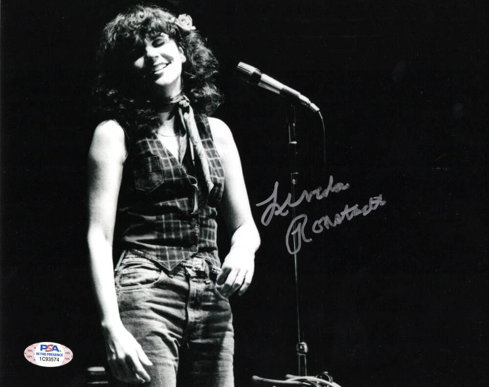 Linda Ronstadt Signed Autograph 8x10 Photo - Great American Songbook - PSA COA