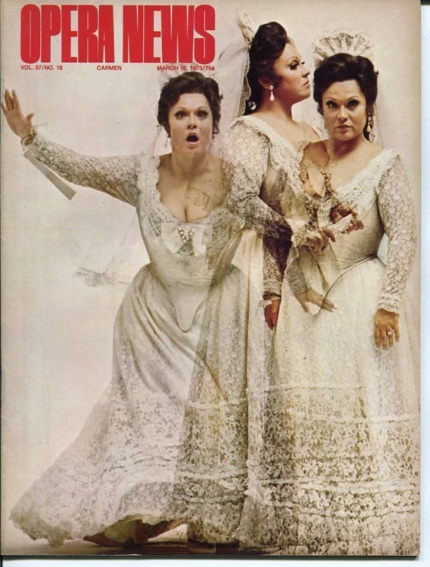 Marilyn Horne Bodo Igesz Bizet Carmen Leonard Bernstein March 10 1973 Opera News