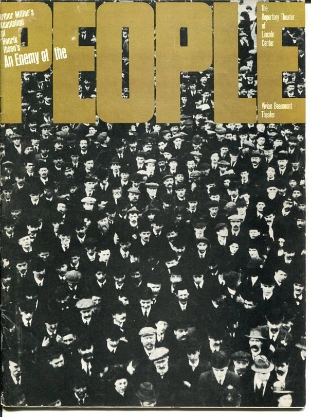 DAVID BIRNEY PHILIP BOSCO BAR CASON ARTHUR MILLER AN ENEMY OF THE PEOPLE PROGRAM COLLECTIBLE MEMORABILIA