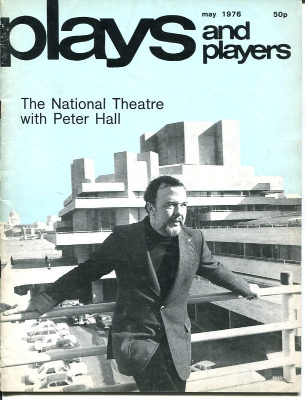 Peter Hall Mike Scott Funny Peculiar May 1973  Plays And Players Magazine