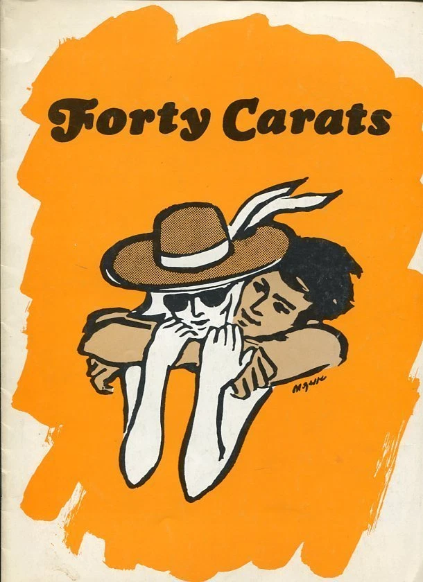 Lana Turner Peter Coffield Louise Kirtland Honey Sanders Forty Carats Program