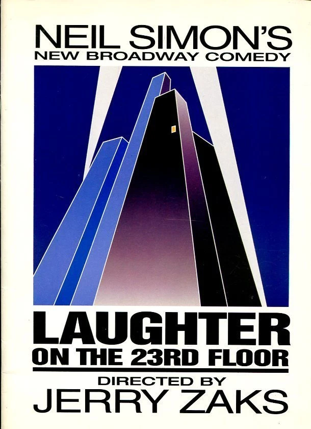 Nathan Lane Bitty Schram JK Simmon Neil Simon Laughter On The 23rd Floor Program