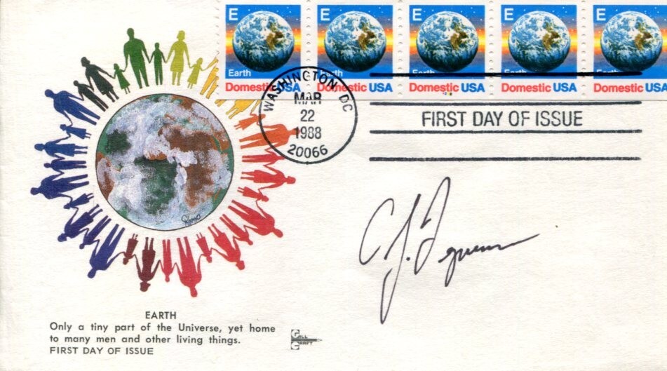 Christopher Ferguson NASA Astronaut STS-115 126 135 Navy Signed Autograph FDC