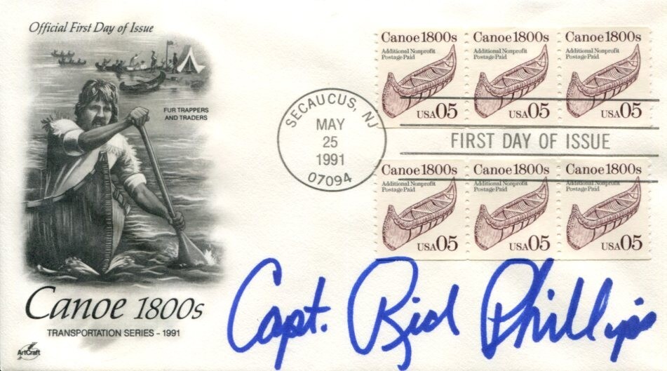 Captain Richard Phillips Maersk Alabama Somali Pirates Signed Autograph FDC
