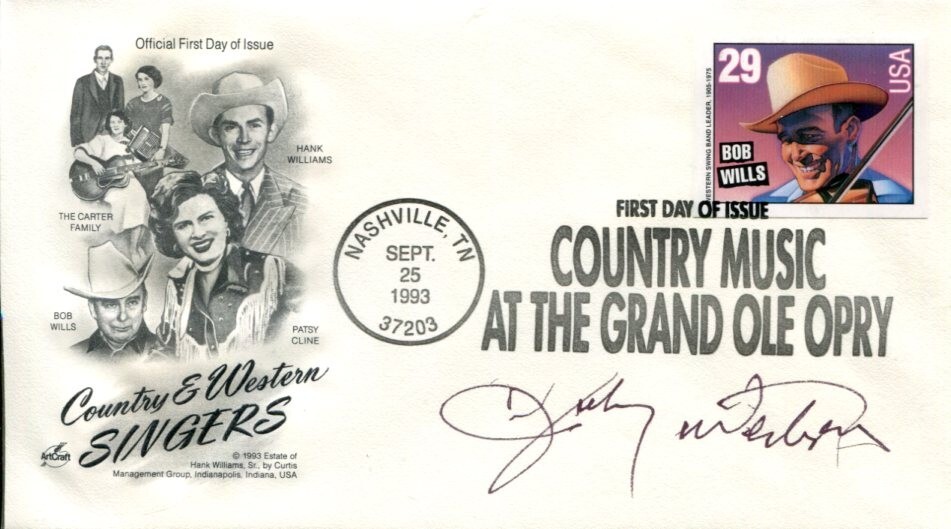 Johnny Western The Ballad of Paladin Country Singer Signed Autograph FDC