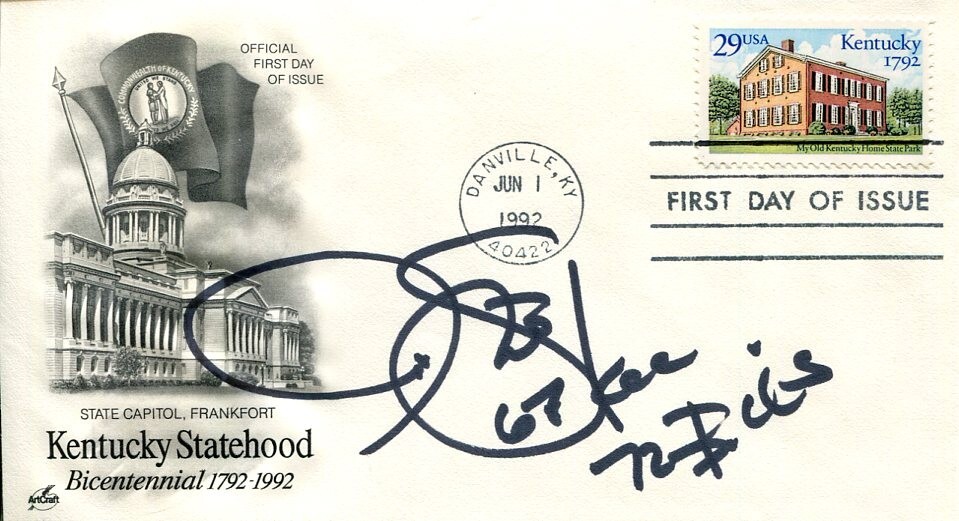 Art Still Kentucky Wildcats HOF Kansas City Chiefs Bills Signed Autograph FDC