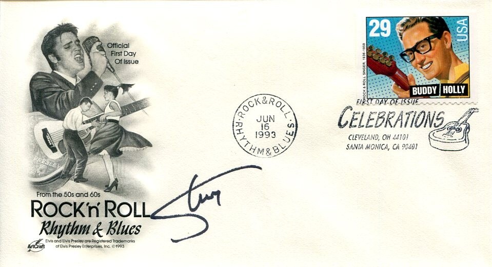 Steve Walsh Kansas Carry On Wayward Son Dust in the Wind Signed Autograph FDC