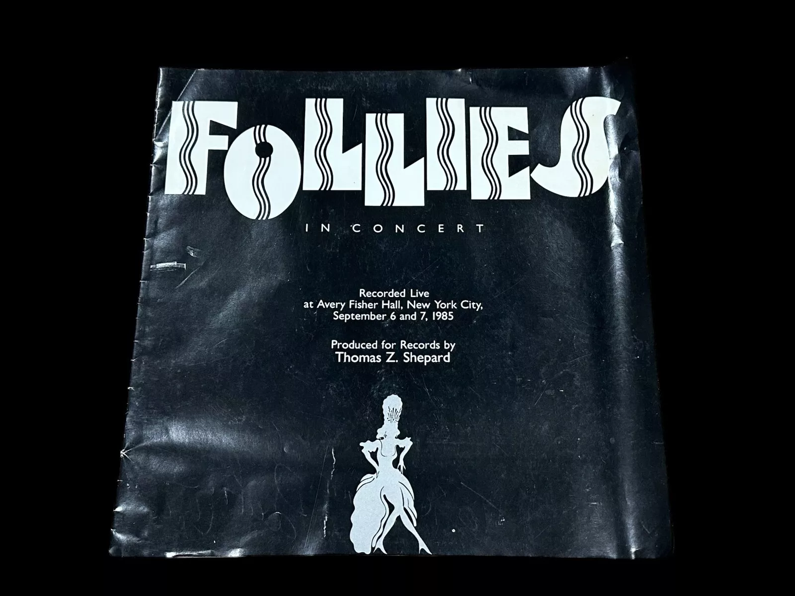 Stephen Sondheim Barbara Cook Elaine Stritch Follies In Concert Signed Autograph