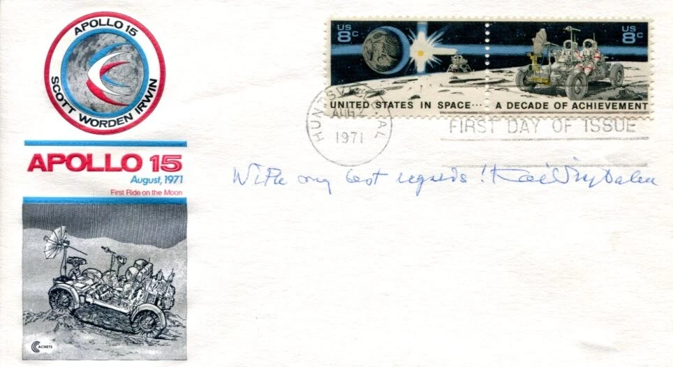 Kai Siegbahn Nobel Prize Physics Electron Spectroscopy Signed Autograph FDC