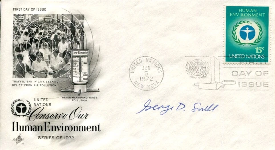 George Davis Snell Nobel Prize Medicine Transplant Immunologist Signed Autograph