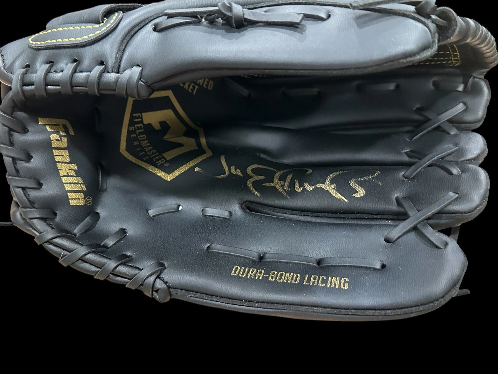 Jim Edmonds St. Louis Cardinals World Series Signed Autograph Franklin Glove COA