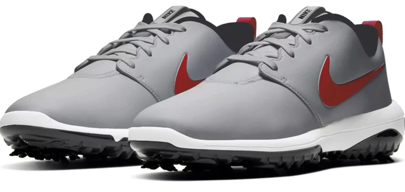 Brand New Nike Grey University Red G Tour Golf Shoes AR5580-003 Sizes 7.5 & 10.5
