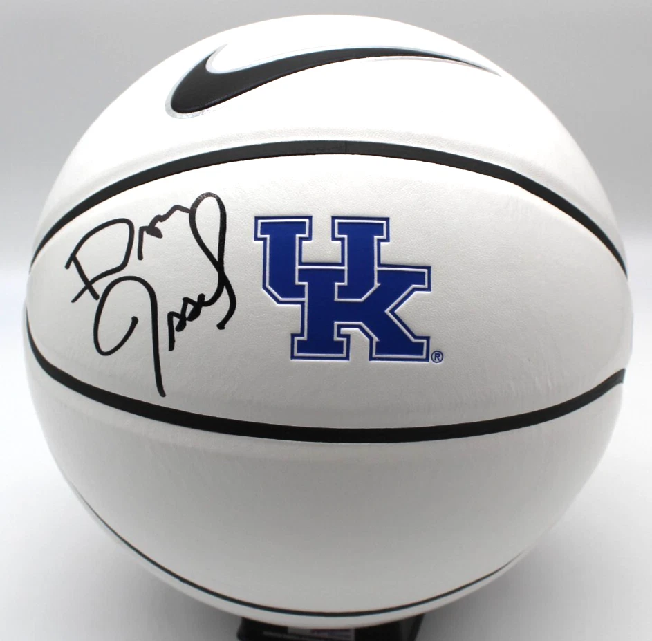 Dan Issel Signed Kentucky Wildcats Nike Logo Basketball W/Beckett COA BQ83812