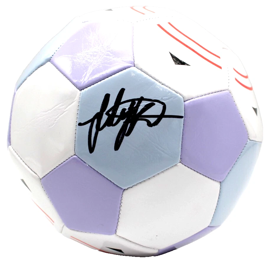 Trinity Rodman Signed Soccer Ball USWNT Washington Spirit w/Beckett COA BQ83822