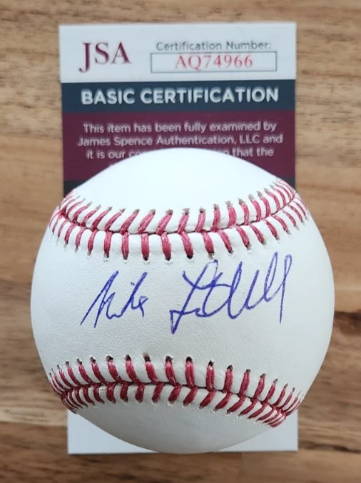 Mike Lindell Signed OMLB Baseball w/ JSA COA #AQ74966 My Pillow Guy Donald Trump