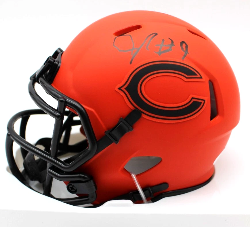 Jaquan Brisker Signed Chicago Bears Rave Mini Football Helmet w/JSA COA CG05046