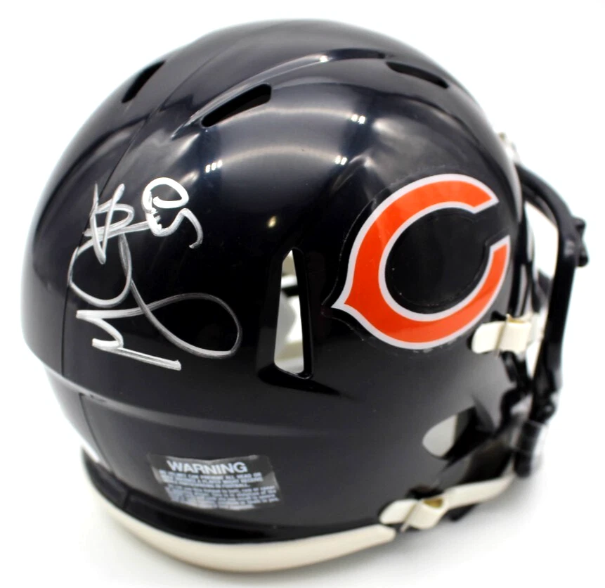 Grady Jarrett Signed Chicago Bears Mini Football Helmet w/JSA COA CF85571