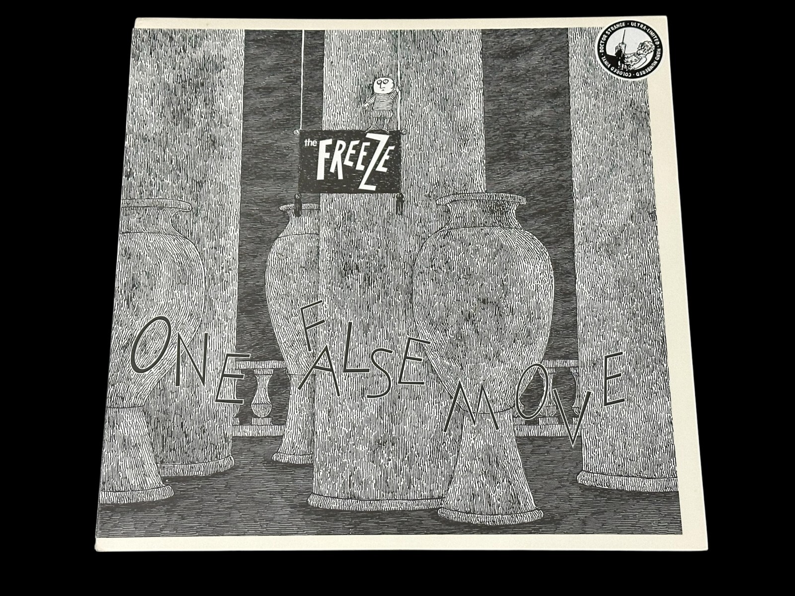 Edward Gorey & The Freeze One False Move Signed Autograph Record Album Vinyl