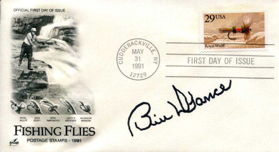Bill Dance Bassmaster Fishing Bass Champion Hall Of Fame Signed Autograph FDC