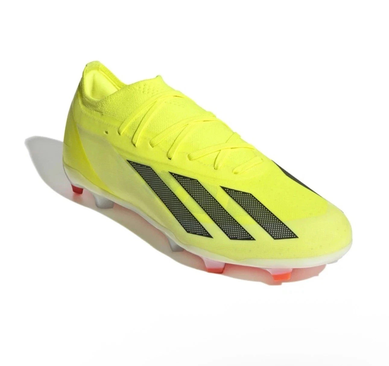 Adidas X Crazyfast Pro FG Solar Energy IG0601 Soccer Cleats Mens Size 9.5 & 10