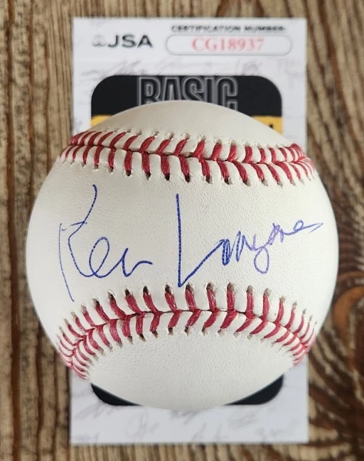 Ken Langone Signed OMLB Baseball w/ JSA COA #CG18937 Home Depot Donald Trump