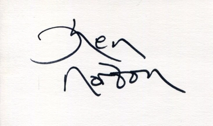 Ken Norton NABF WBC Heavyweight Champion Signed Autograph Card