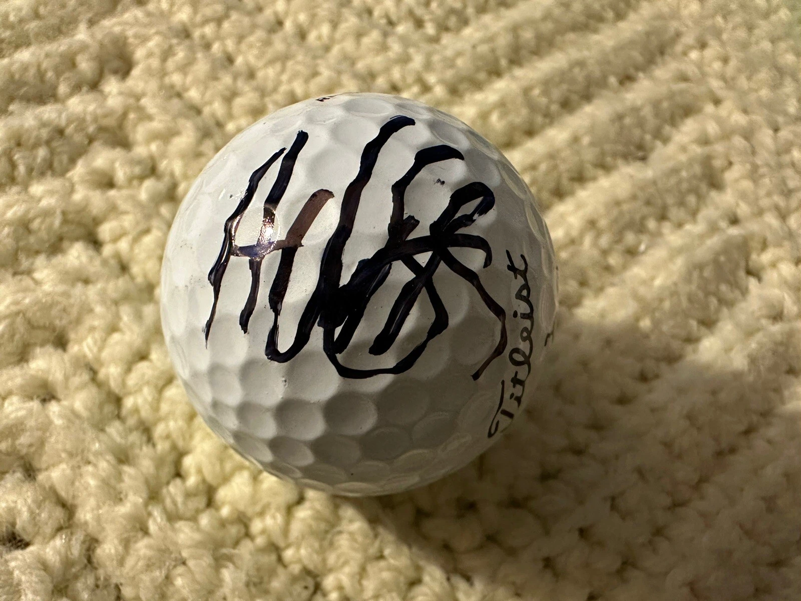 Adam Svensson Signed Golf Ball Pga Tour Autographed