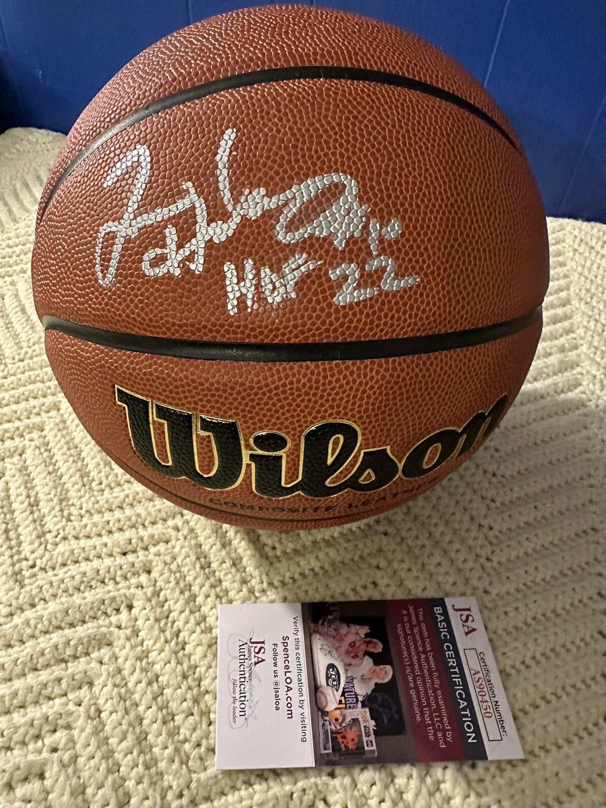 Tim Hardaway Sr Signed Basketball JSA Authentication COA Autograph Hall Of Fame