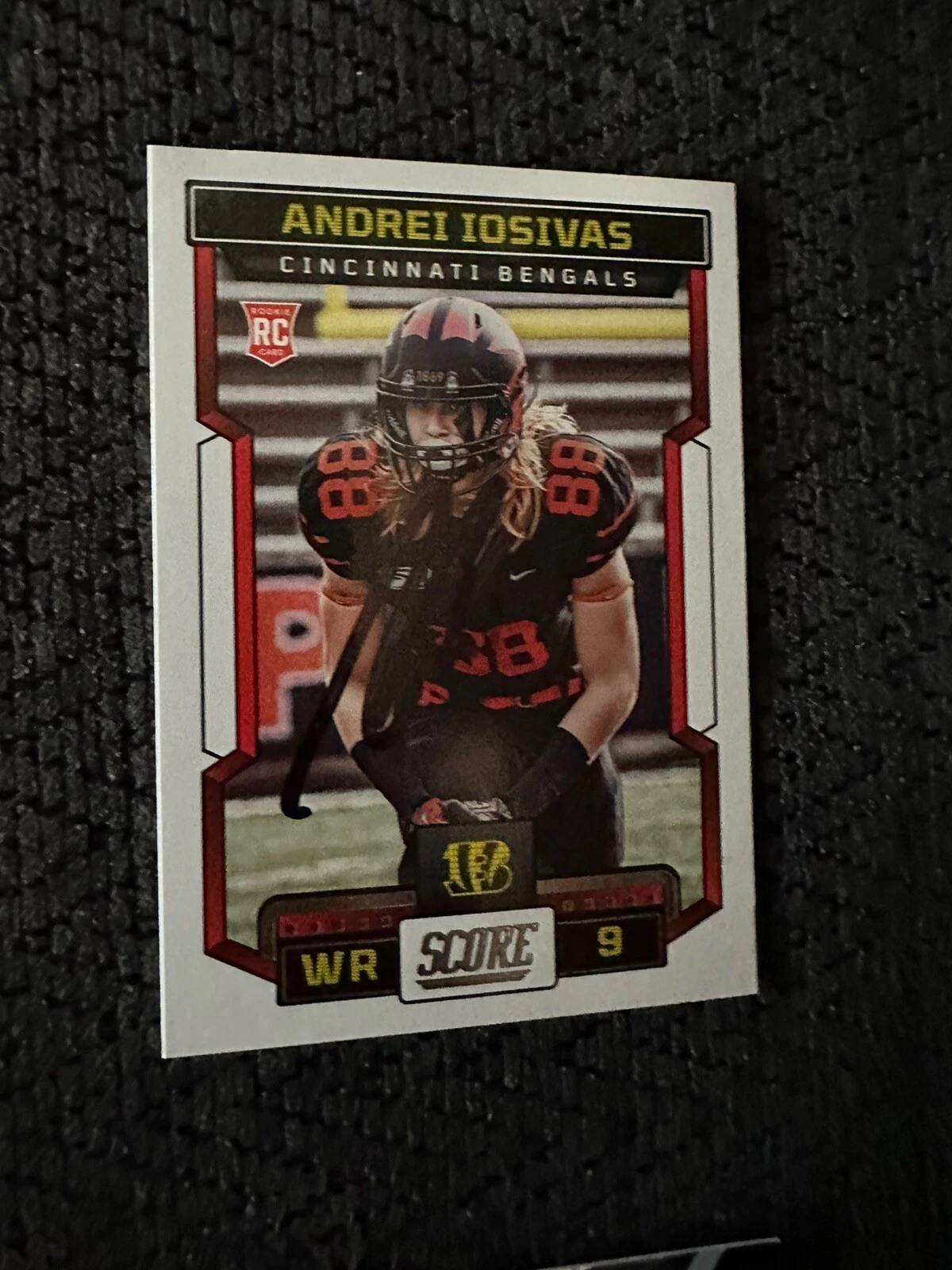 Andre Iosivas Signed Trading Card Autographed Cincinnati Bengals