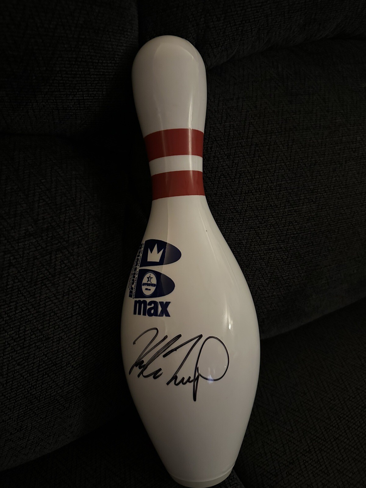 Kyle Troup Brunswick PBA Signed Unused Bowling Pin Autographed Unique New