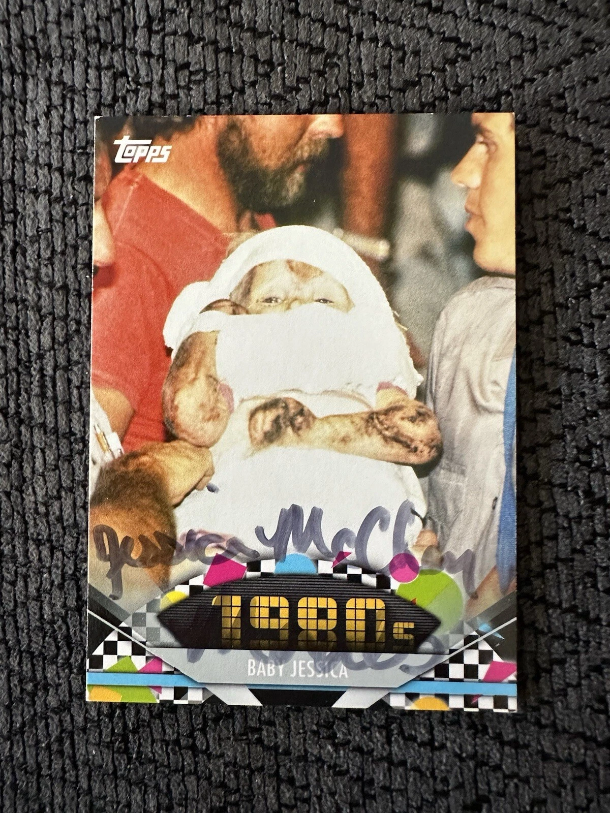 Baby Jessica Morales McClure Signed Trading Card Topps American Pie 2011 #161