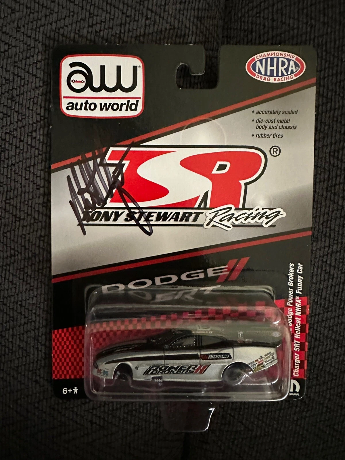 2022 1:64 DieCast Signed Matt Hagan NHRA Tony Stewart Racing Funny Car