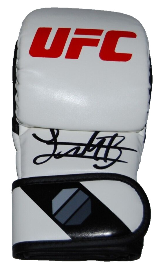 IGNACIO BAHAMONDES signed (UFC) MMA autographed Fighting glove BECKETT BR32943